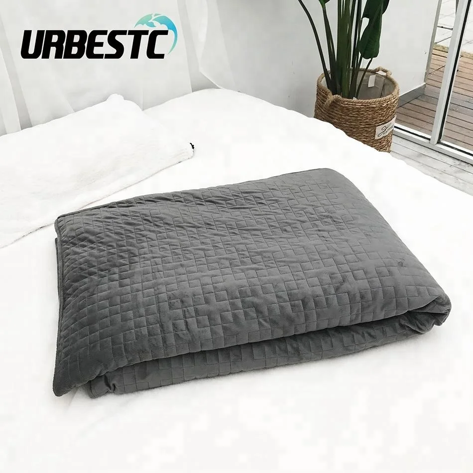 Низкая цена завод настроить 60*80 дюйм(ов) 20 фунтов взвешенные сенсорные одеяло Тенсел крышка