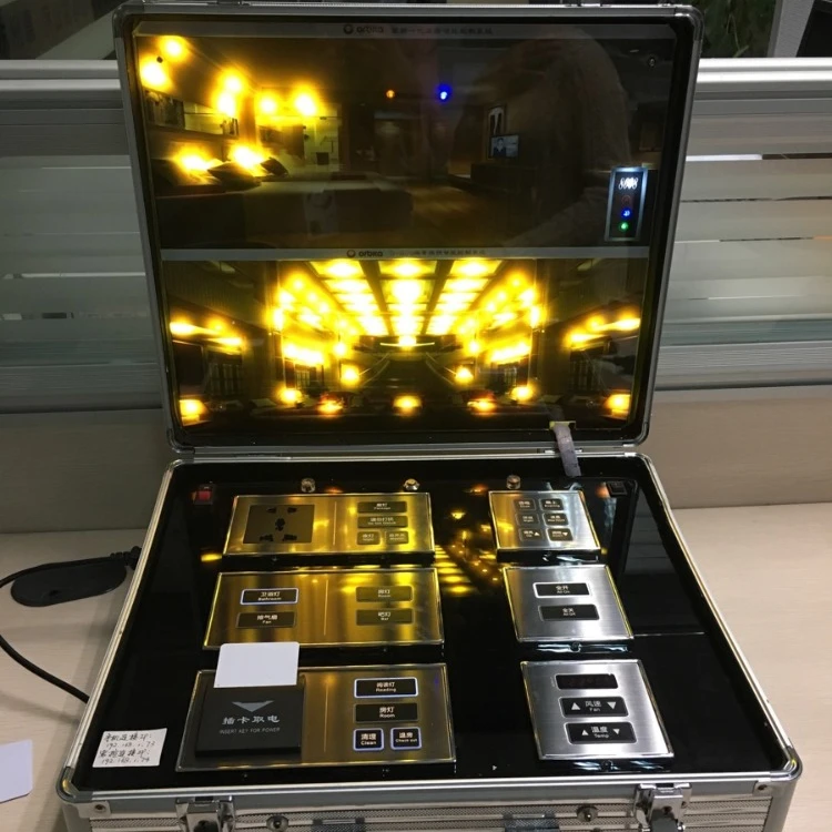 Система управления освещением ORBITA для гостевых комнат отеля с