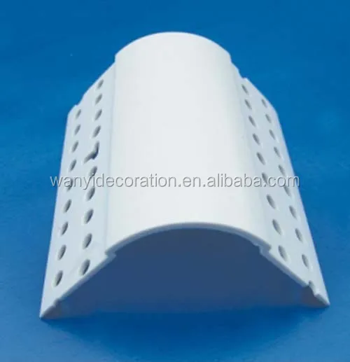PVC arch tile corner bead for round corner