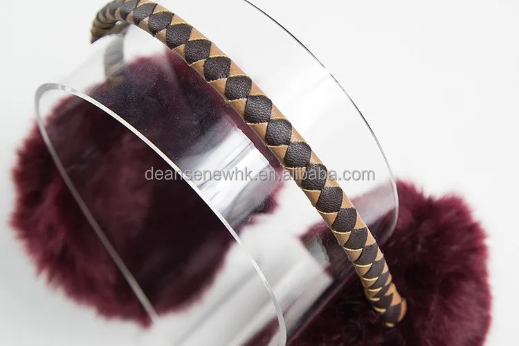 2024 New Custom Made Acrylic Fluffy Thick Fall Winter Warm Men Women Teen Multi Color Knit Earmuff With Music Speaker Headphone