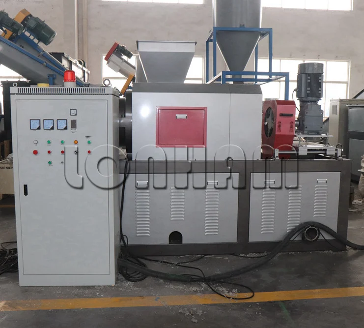 High Capacity Plastic PE PP Agriculture Film Squeeze Dryer Machine