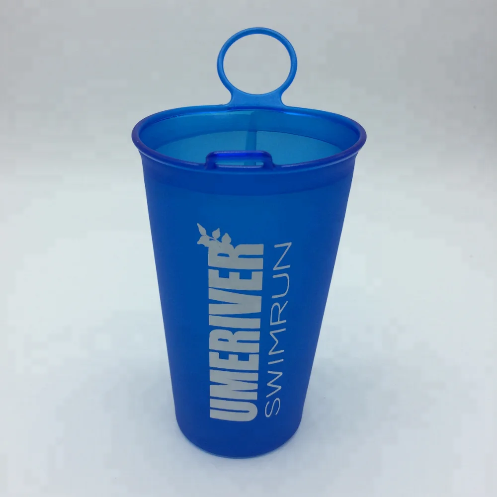 New-Style Outdoor Environment Running TPU soft Foldable Water Cup