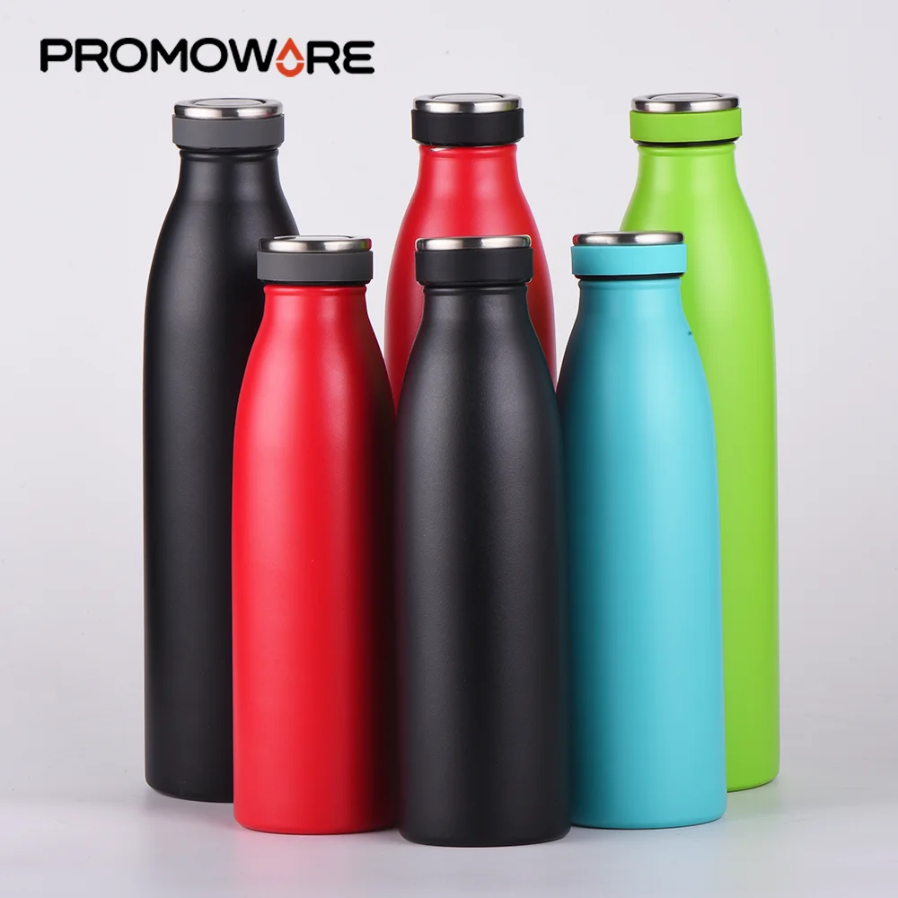 500ml  and 750ML Sports Stainless Steel Flask Vaccum Milk Thermos