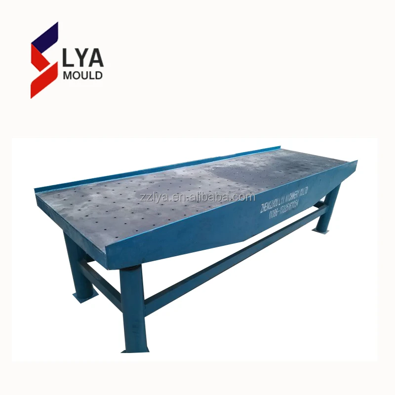 Best Price Cement vibration table Vibrating table for mould pavers processing