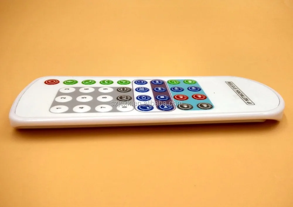 
Custom Ultra-thin IP68 TV LCD AV DVD Waterproof Universal Remote Controller 