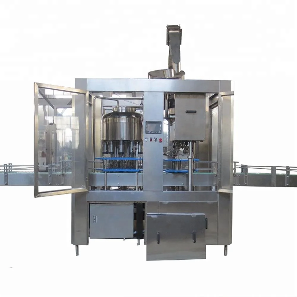 
TOP quality three in one automatic twist off Cap filling glass bottle juice sealing machine 