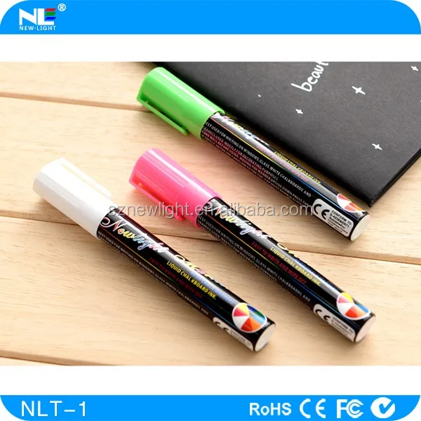 Fluorescent Marker Pen for LED Writing Board/Neon color LED writing board pen/liquid pen