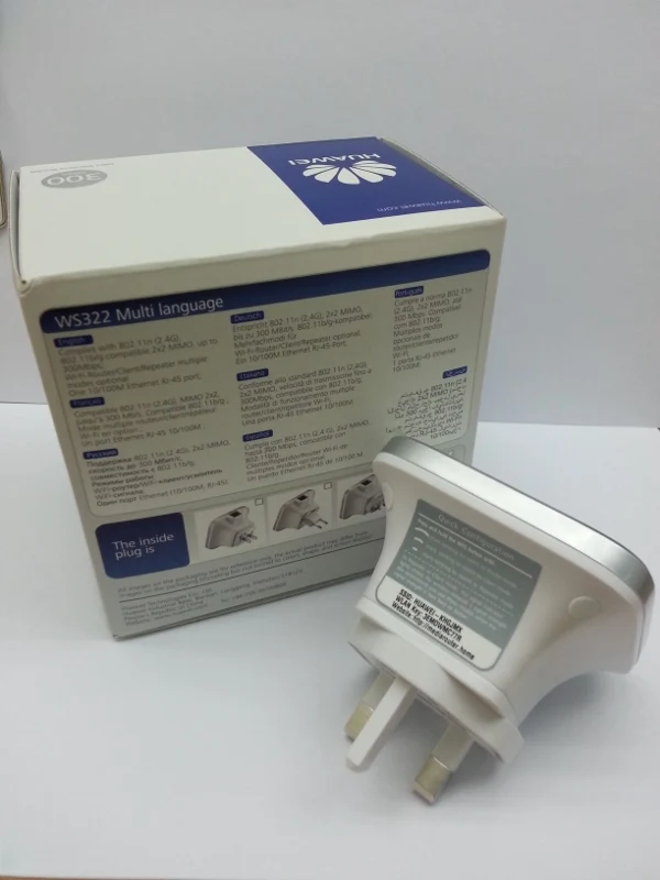 Huawei WS322 Wi-Fi ретранслятор с подключение по локальной сети