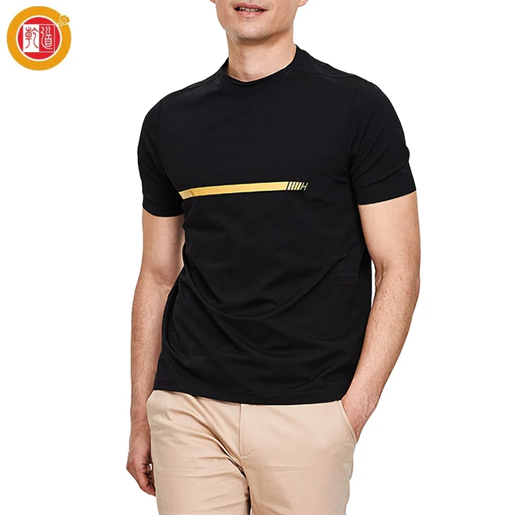 Новый дизайн производство Обычная логотип пустой футболка