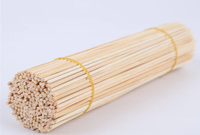 High Quality Bamboo Sawdust Square type machine-made bbq rotisserie bbq bamboo skewer export standard bamboo skewers