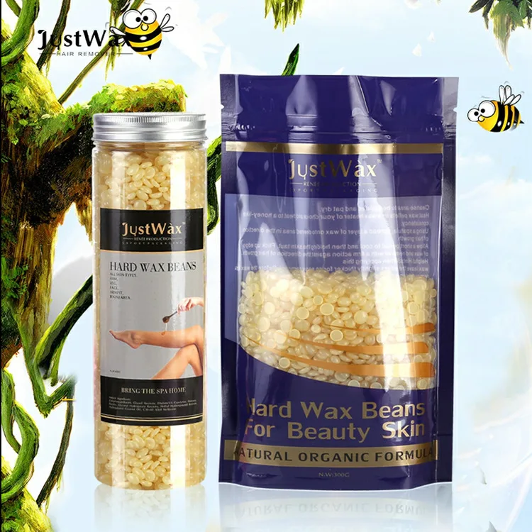 Amazon Hot Sale Hair Removal Sugar Wax Depilatory Wax Beans With Wax Warmer