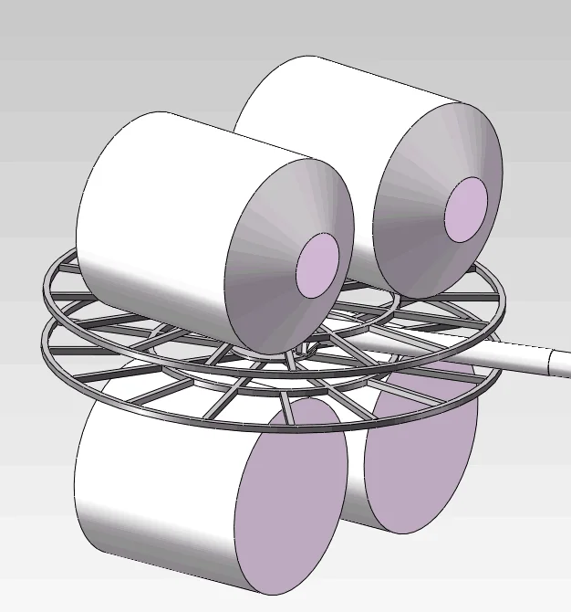 Каретка Rotomoldagem 3A-1500 для резервуара воды резиновых изделий