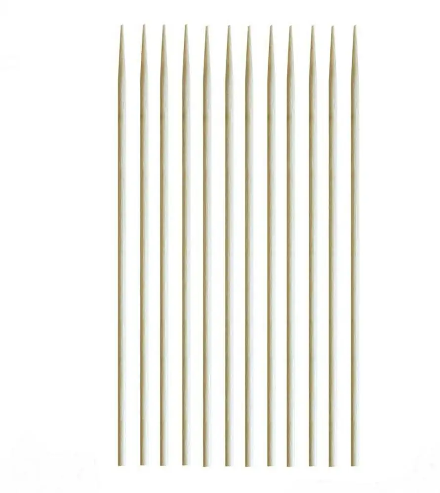factory direct natural high quality export standard bamboo skewer