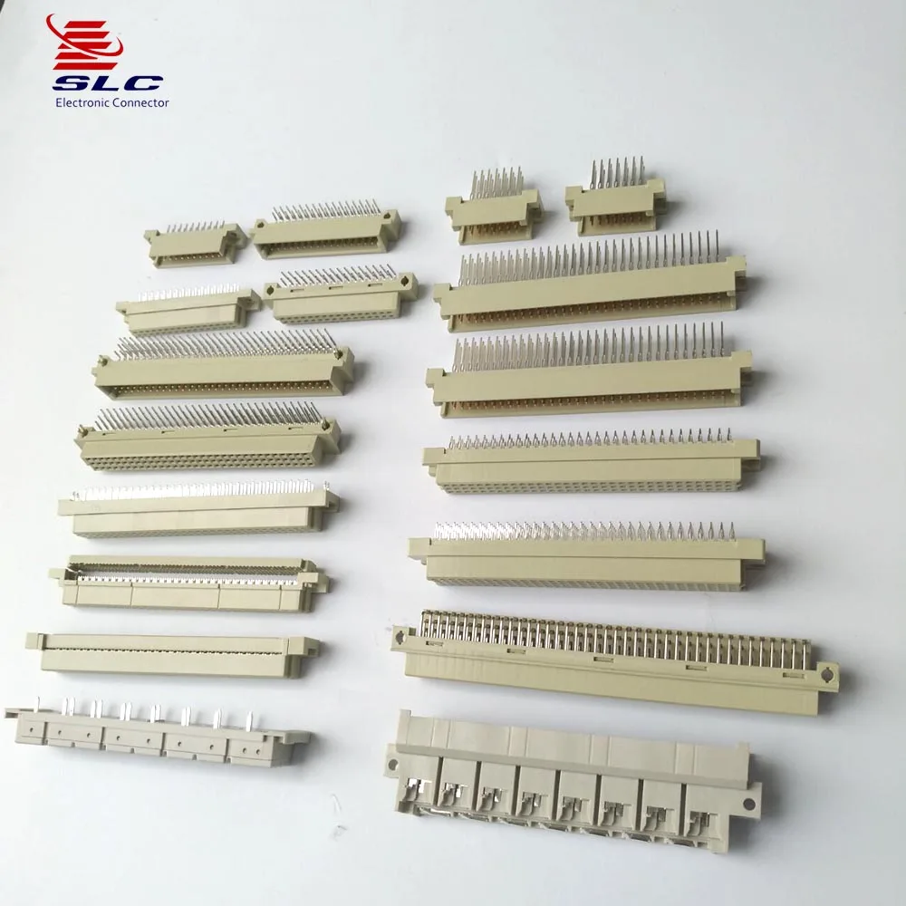 Разъем DIN 41612 3x32P Женский прямой тип a + b + c DIN 41612 Европейская розетка