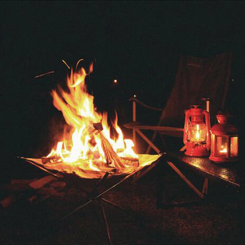 Stainless steel portable grill 304 Cooking mesh folding durable, suitable for outdoor barbecue, camping