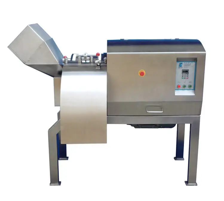 Industrial meat cube cutting machine/ frozen meat block dicer machine / diced meat cube cutter