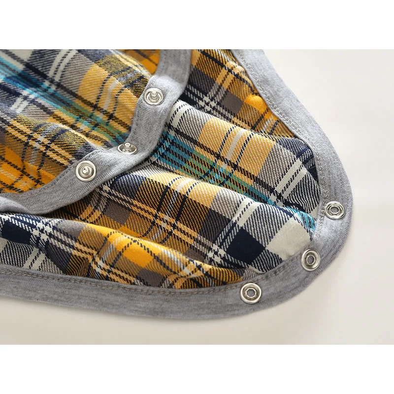 
MJ TAILORED TODDLER BABY INFANT SPREAD COLLAR YELLOW GREEN PLAID FLANNEL SHIRT SET 