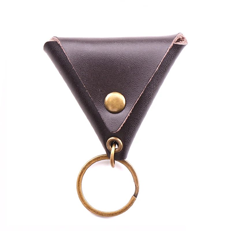 Guitar Accessories Unique  Fashionable Personalized Leather Guitar Pick Holder KeyChain Guitar Pickpocket