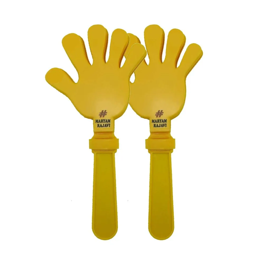 PP Plastic Type Hand Clapper and Hand Clap Toy PP Cheering Finger