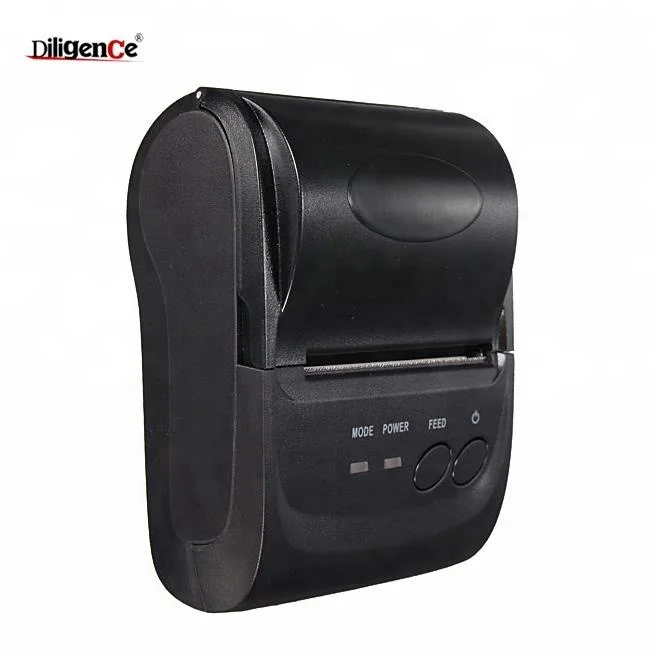 cheap outdoor thermal printer parking ticket machine/mobile police ticket printer/programmable thermal handheld ticket printer