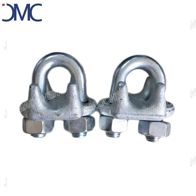 Оцинкованные Зажимы для кованых проводов американского типа, кабельный зажим