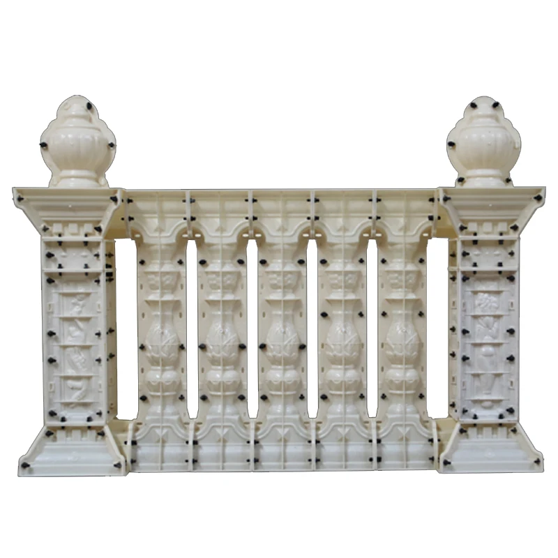 New design ABS plastic concrete veranda baluster railing mold