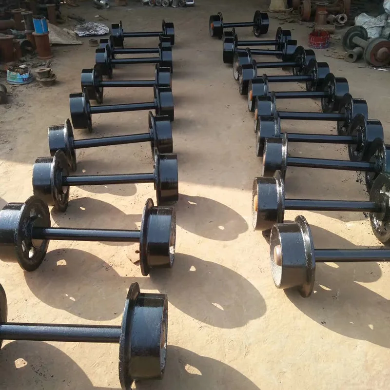 
Cast Steel Mining Rail Wheels Small Railway Wheels 