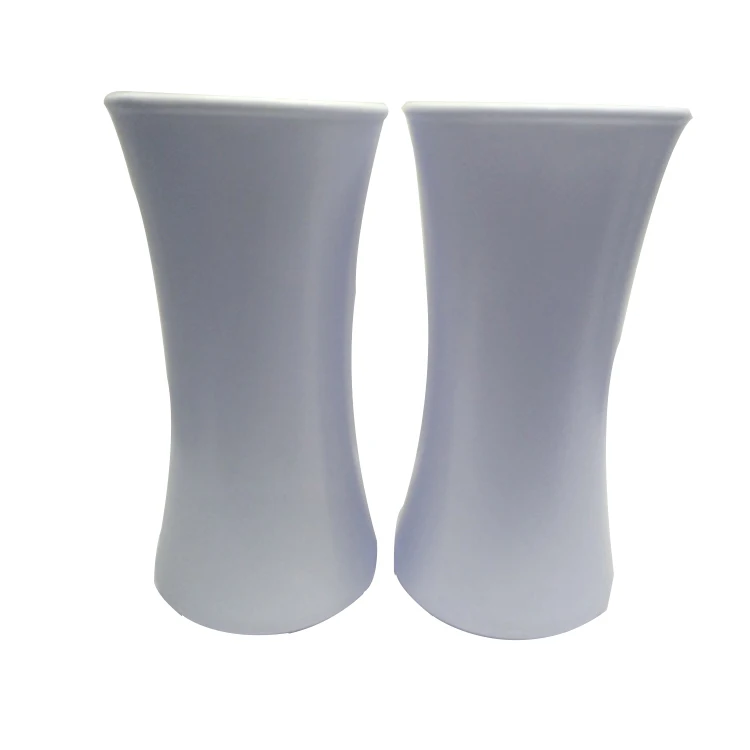 Garden decor cheap stackable flowerpot black garden plant flower planter pot decorative plastic flowerpot