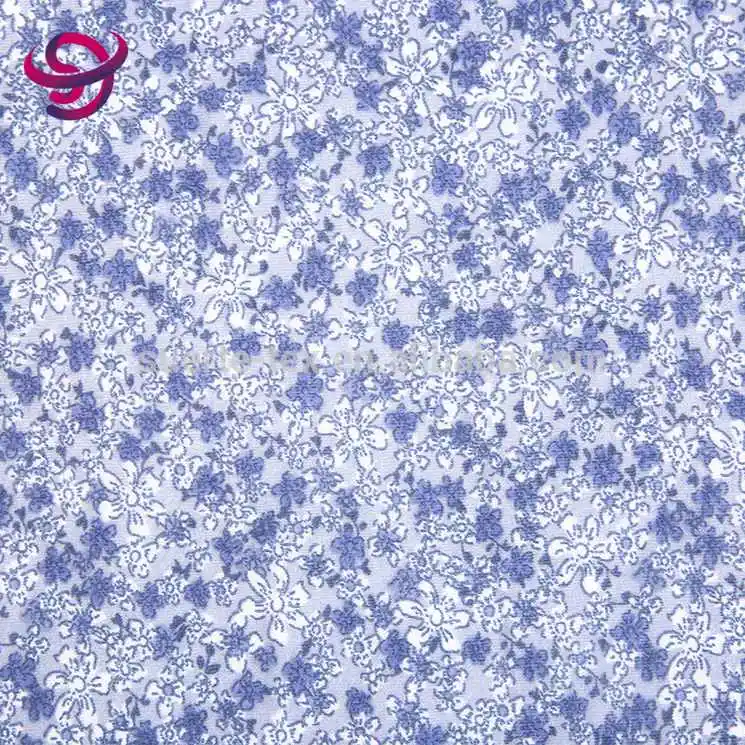 Factories price indonesia printed 100% combed cotton jersey knit fabric