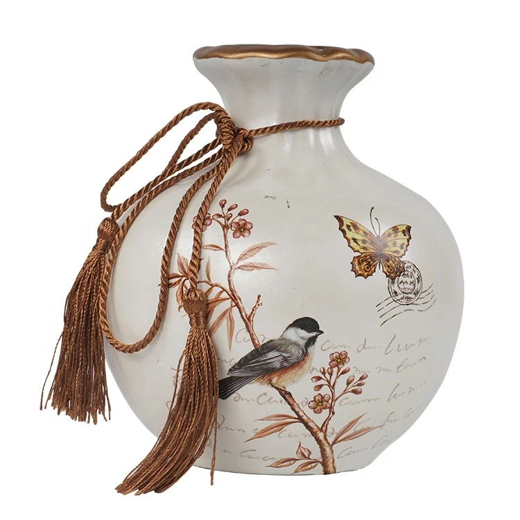 Ручная работа 3 шт. элегантная матовая Современная Цветочная ваза в европейском стиле керамический домашний