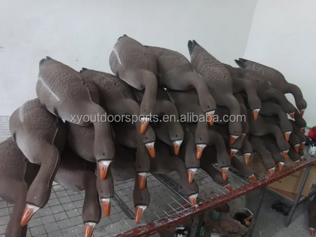 foldable white-fronted goose decoy for hunting
