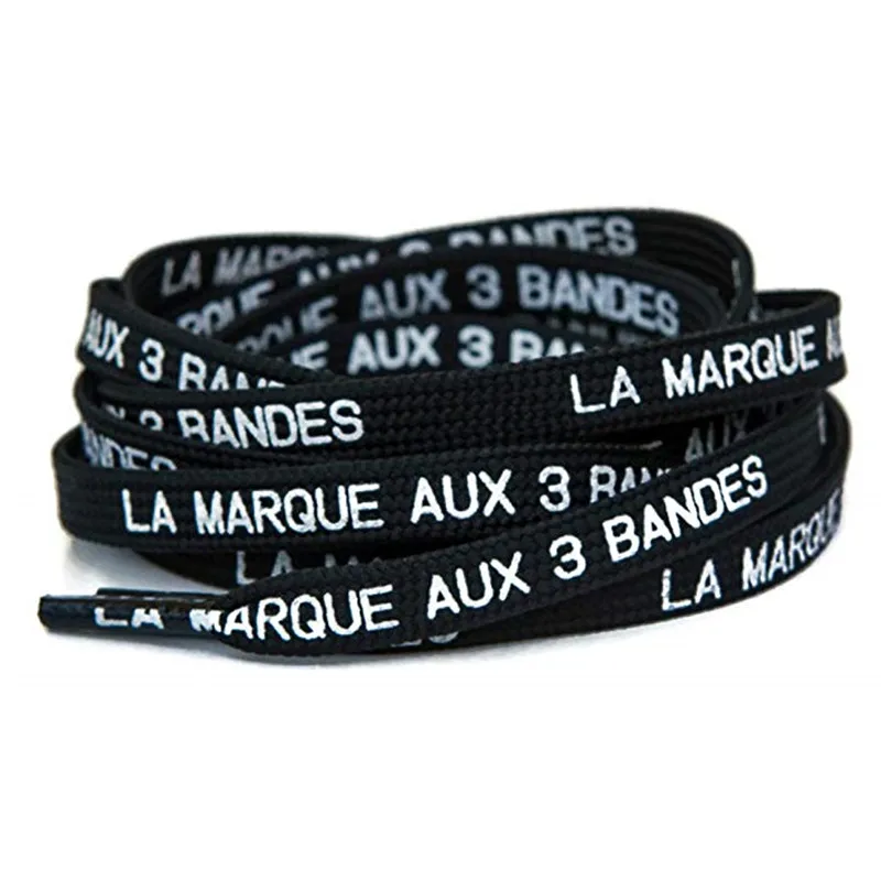 
2021 Fuzhou YoYo Japanese Katakana Shoelaces Custom Design Shoelaces Flat Printing Shoelaces for Sale 