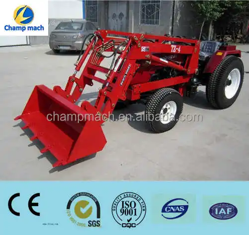 small tractor front end loader attachment such as forks, pallet, grapple and so on