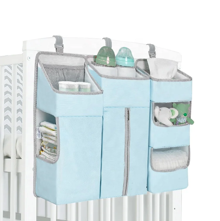 New China Factory Baby Hanging Diaper Storage Organizer Bag for Crib