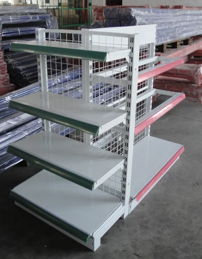 low price China Factory direct sale supermarket gondola shelving