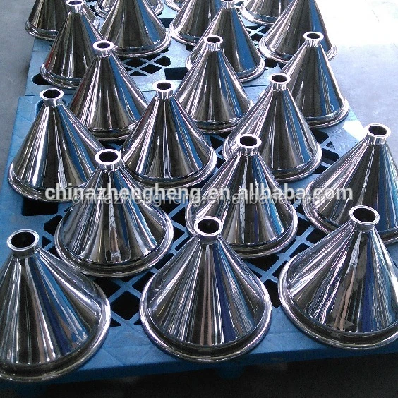 Professional and innovated customizing stainless steel feeding funnel