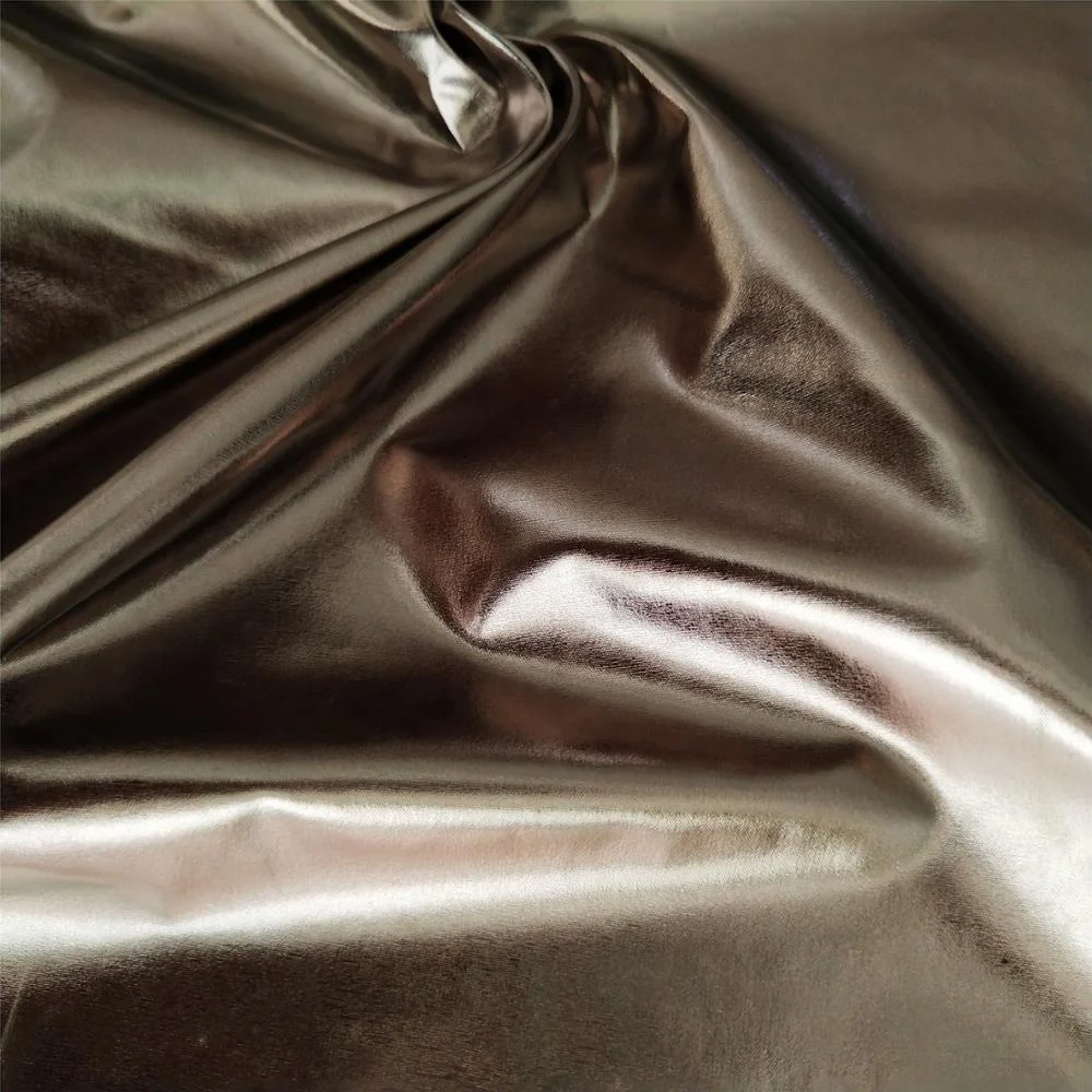 300T Semi-Dull pongee Gold fabric Waterproof fabric the newest fabric