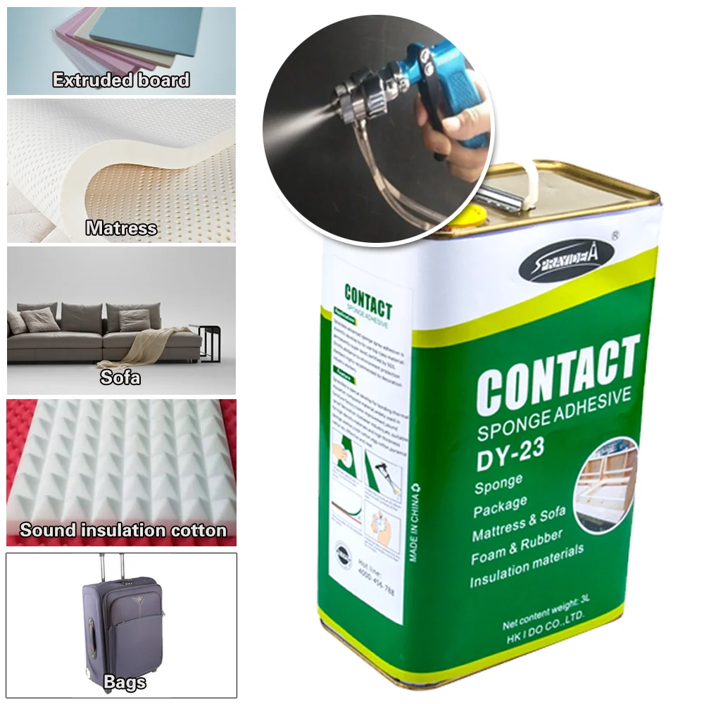 Sponge foam spray adhesive glue for furniture factory