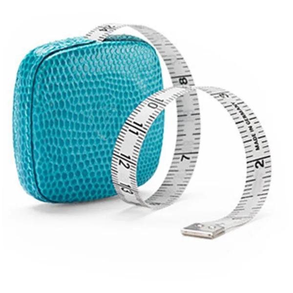 Small PU Leather Tape Measure Portable Mini Keychain Tape Measure