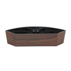 60mm Polygonal Sofa Legs Looking Sofa Feet Replacement Plastic Sofa Feet For Outdoor Furniture