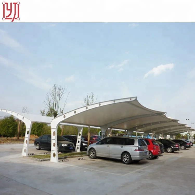 Автостоянка мембранная структура carport