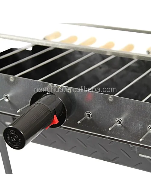 Full Automatic Rotisserie Charcoal BBQ Grill
