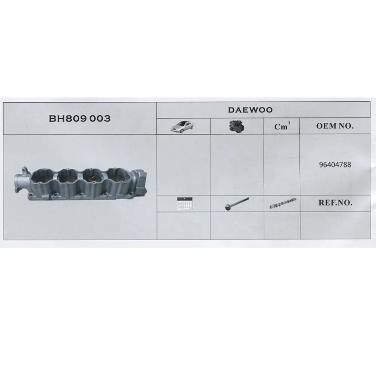 Engine Cylinder Head For DAEWOO  OEM NO.  96404788