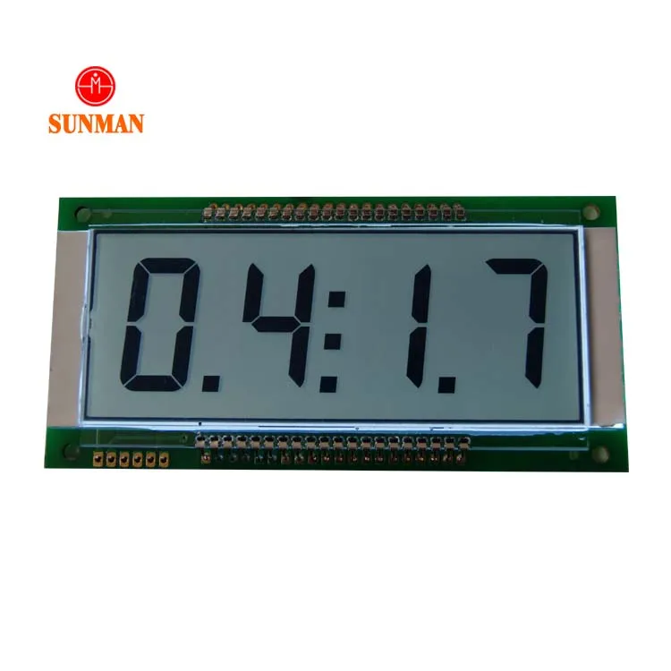 Lcd таможни 4-значный 7-сегментный дисплей