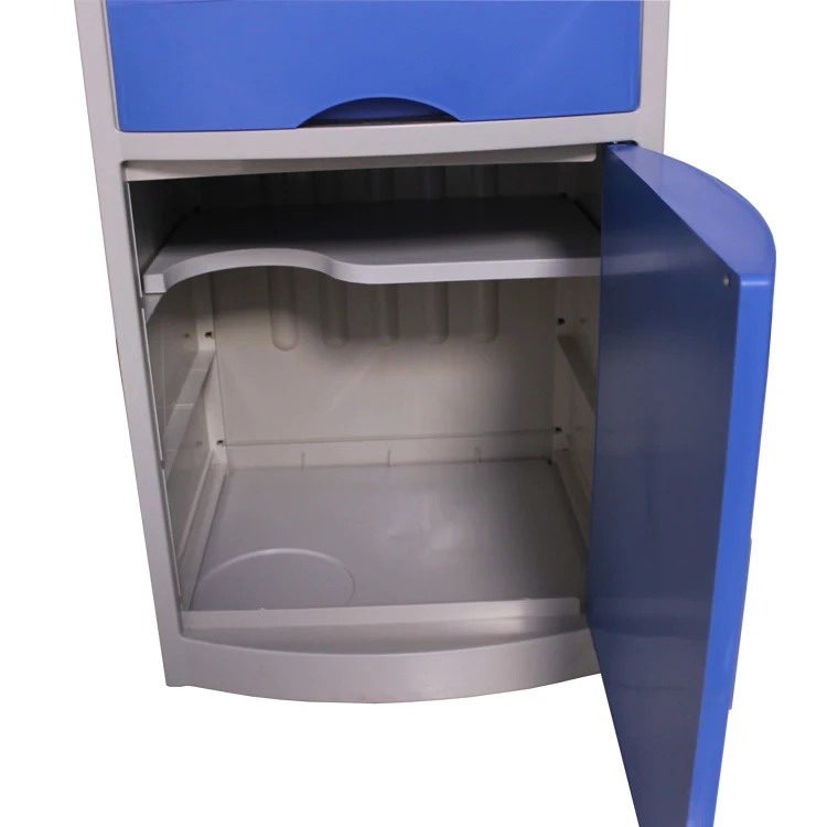 High Quality Portable Dismantle Simple ABS Hospital Medicine Bedside Cabinet