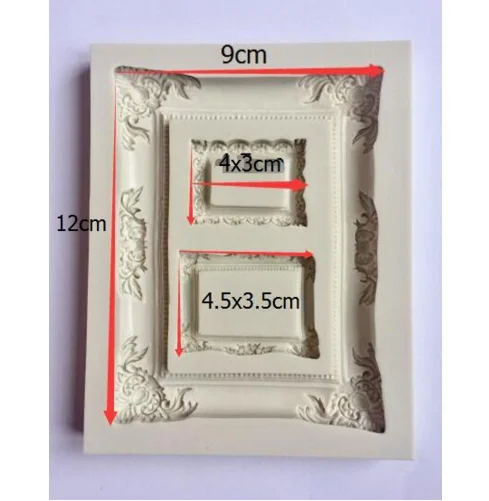 s170 Cake Mold frame lace Silicone Fondant tool Mould Cake tools wedding baking Decorating Chocolate Mold Cupcake