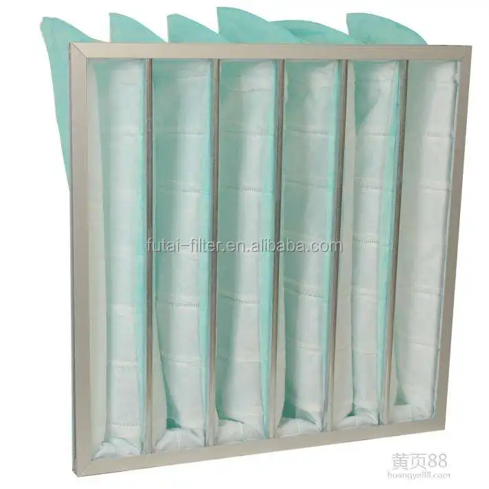 industrial filter synthetic pocket air filter/bag filter G4,F5.F6,F7,F8,F9