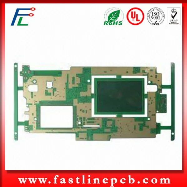 Многослойные HDI PCB поставщик 6 слоев мобильного телефона ПЕЧАТНОЙ ПЛАТЫ