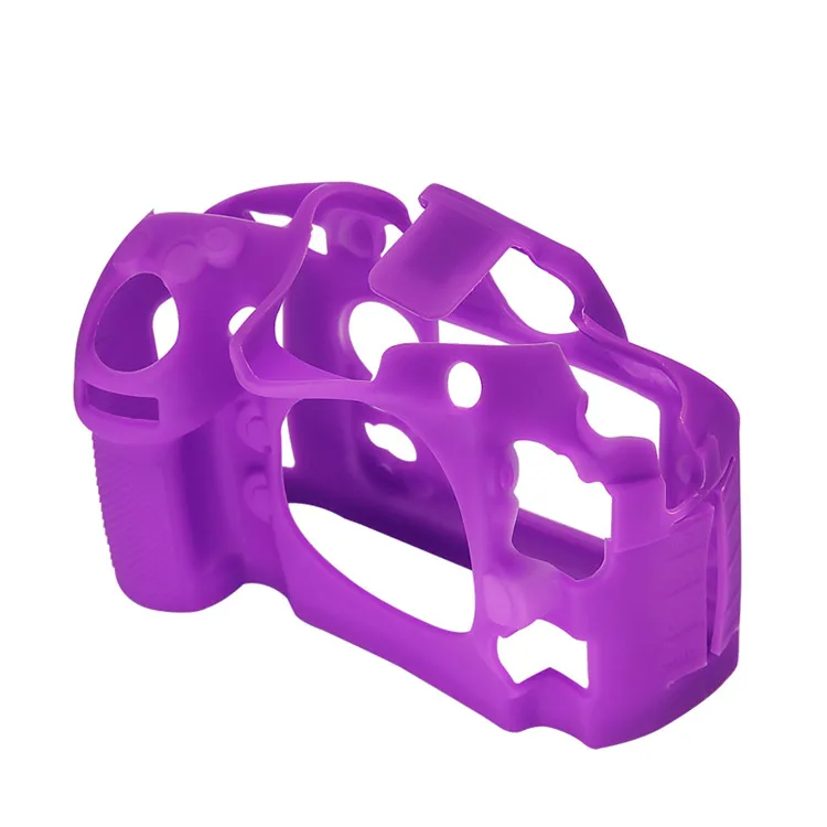 Fashion custom design digital silicone soft camera case for canon