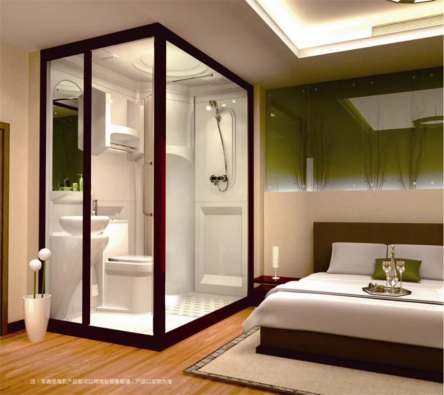 China suppliers prefab shower and toilet modular bathroom unit